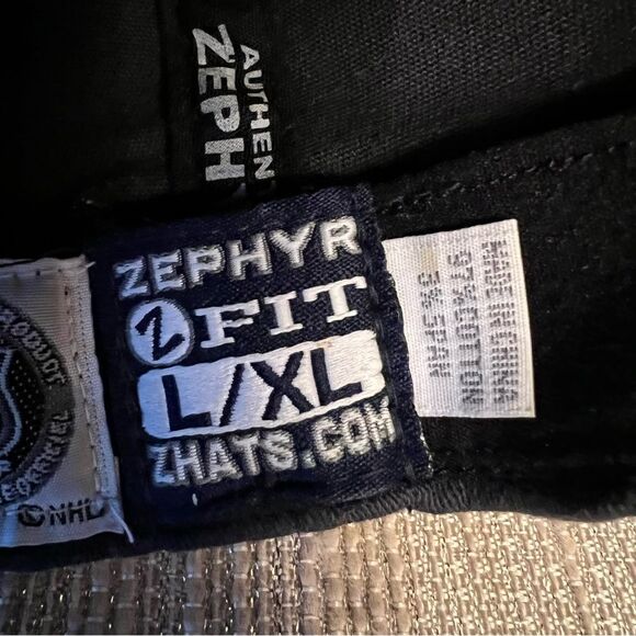 Rare Vintage Detroit Red Wings Zephyr cap with Z fit Official NHL - Picture 5 of 12